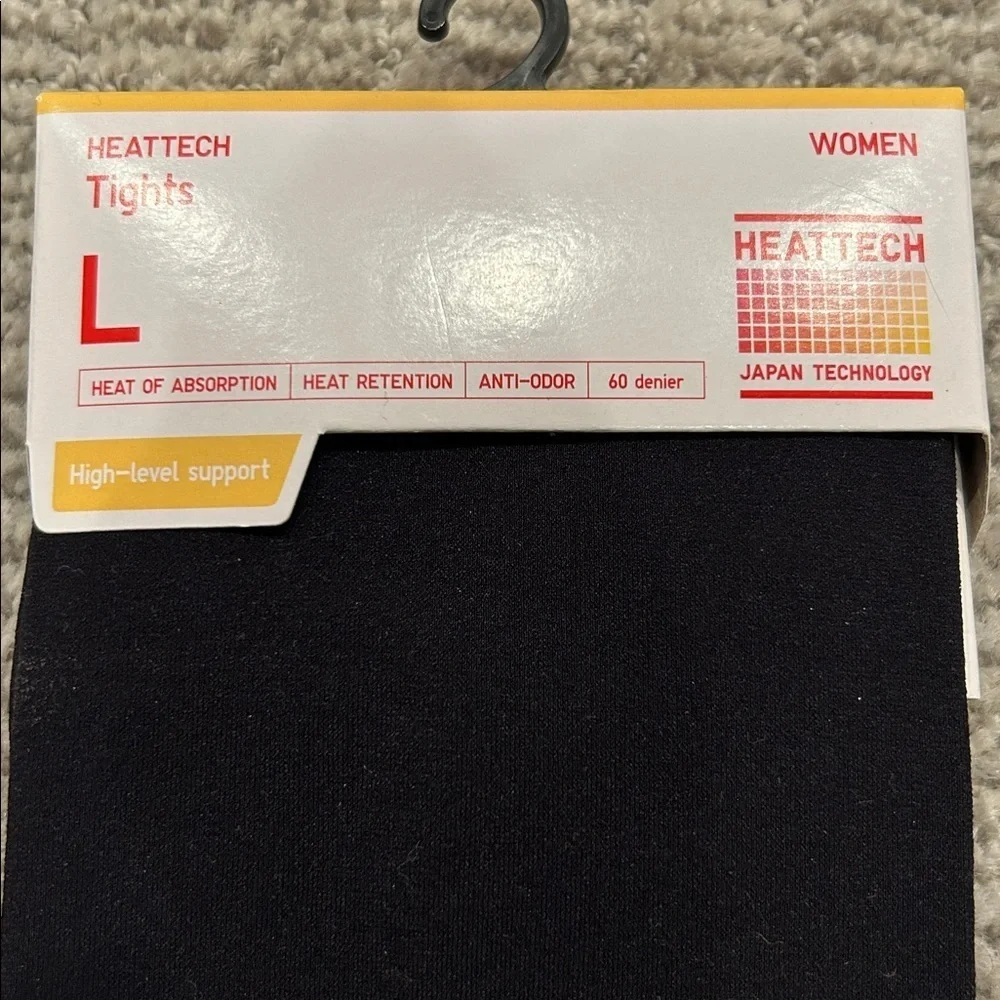 Uniqlo HEATTECH Women's Black Tights L